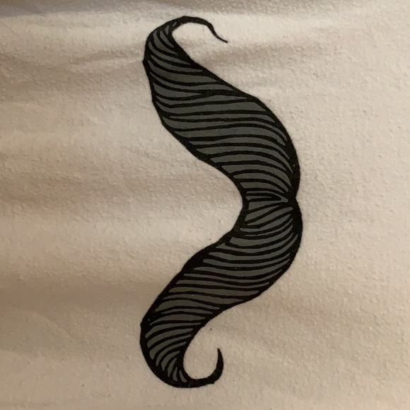 Wildfox Women’s White Mustache Pullover Sweater - Picture 5 of 5